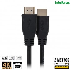 Cabo HDMI 2m 4K CH 1420 Intelbras